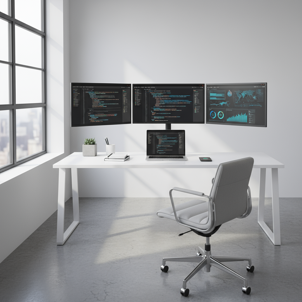 Modern Technology Workspace